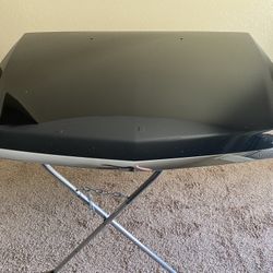 Factory OEM 2008-2014 Cadillac CTS Black Hood With Front Chrome Molding 