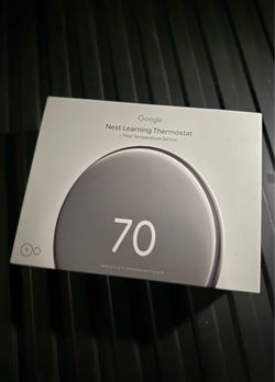 Google Nest Learning Thermostat + Nest Temperature Sensor