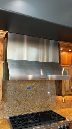 Wolf bro wall range hood
