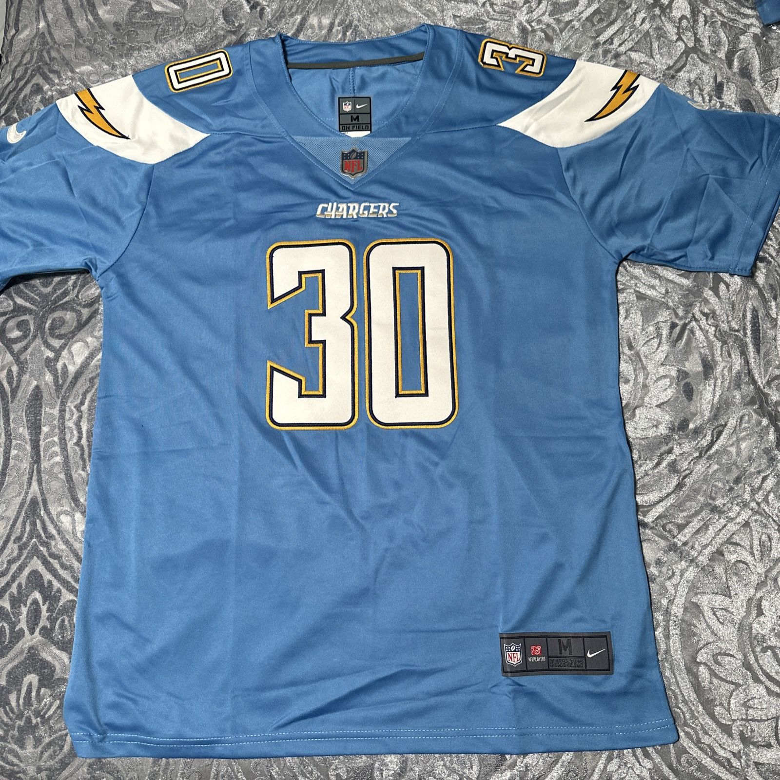 Austin Ekeler Jersey Los Angeles Chargers Medium Blue