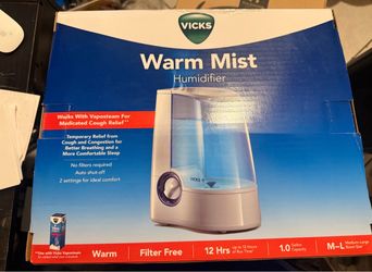Warm mist humidifier
