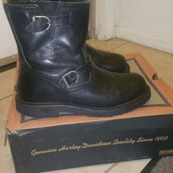 Harley Davidson boots size 9