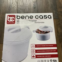 Bene Casa Microwave Steamer Rice/Pasta Cooker. 3.5 liter