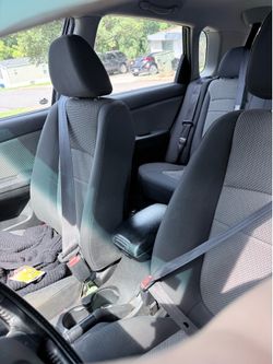 Black Kia spectra sx