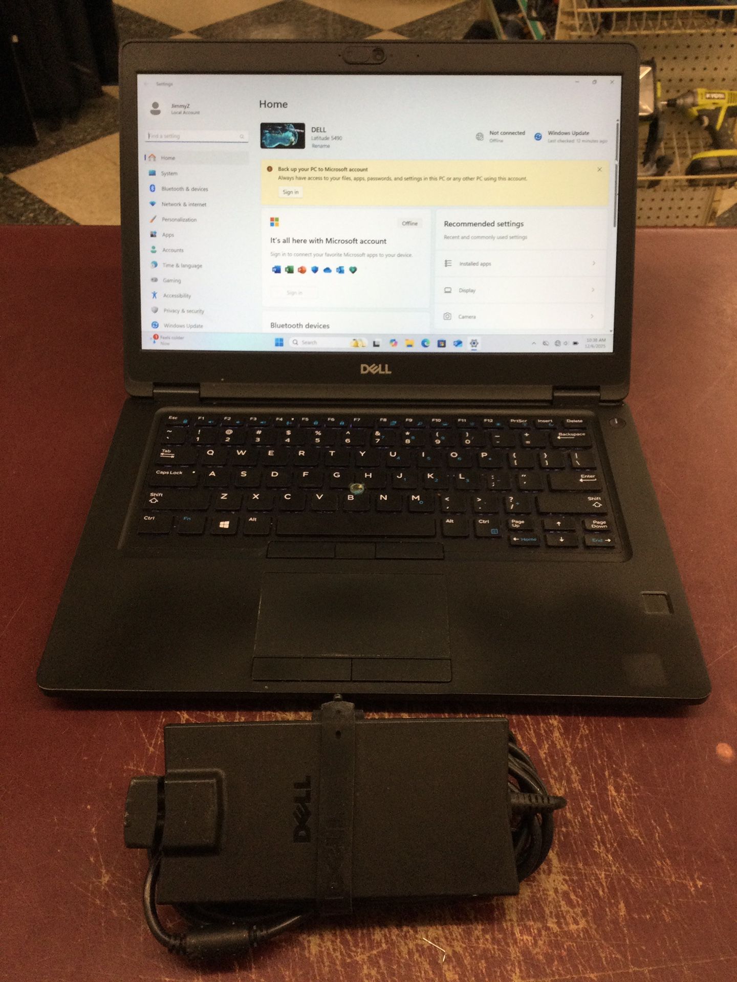 14” DELL LAPTOP COMPUTER i5 WINDOWS 11 PRO