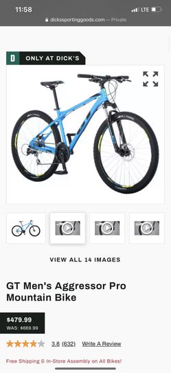 Gt Mountain Bike Aggressor Pro New for Sale in Arroyo Grande CA OfferUp