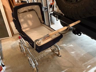 Antique baby stroller
