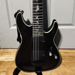Schecter 7 Diamond Series Damien Platinum with custom EVERTUNE bridge