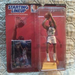 1998 Edition STARTING LINEUP GRANT HILL NBA DETROIT PISTONS Kenner Toy NEW