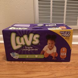 Brand New Size 3 Diapers 