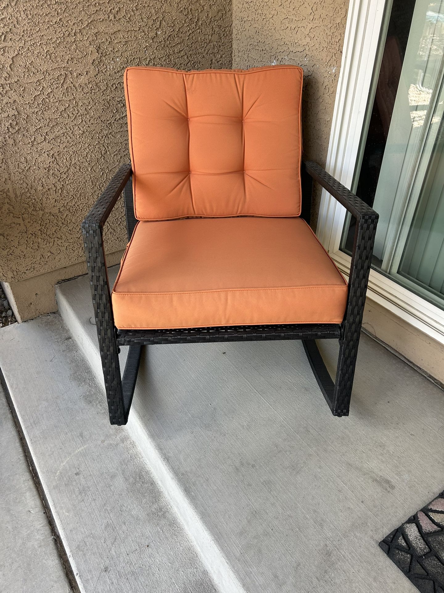 Chair.  Outdoor. 