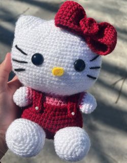 crochet hello kitty