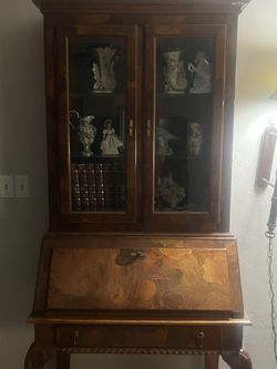 1980s American Furniture Co Secretary Desk