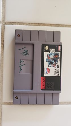 Madden 97 Super Nintendo