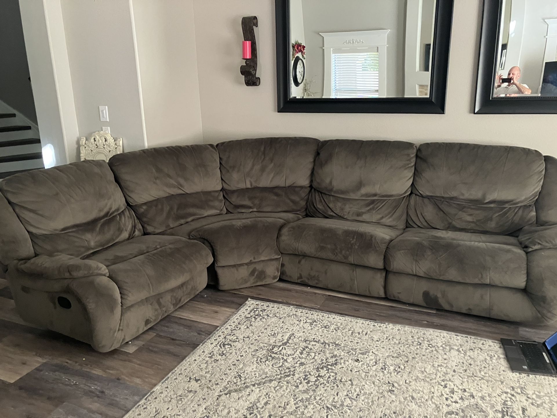 Gray Sofa Set