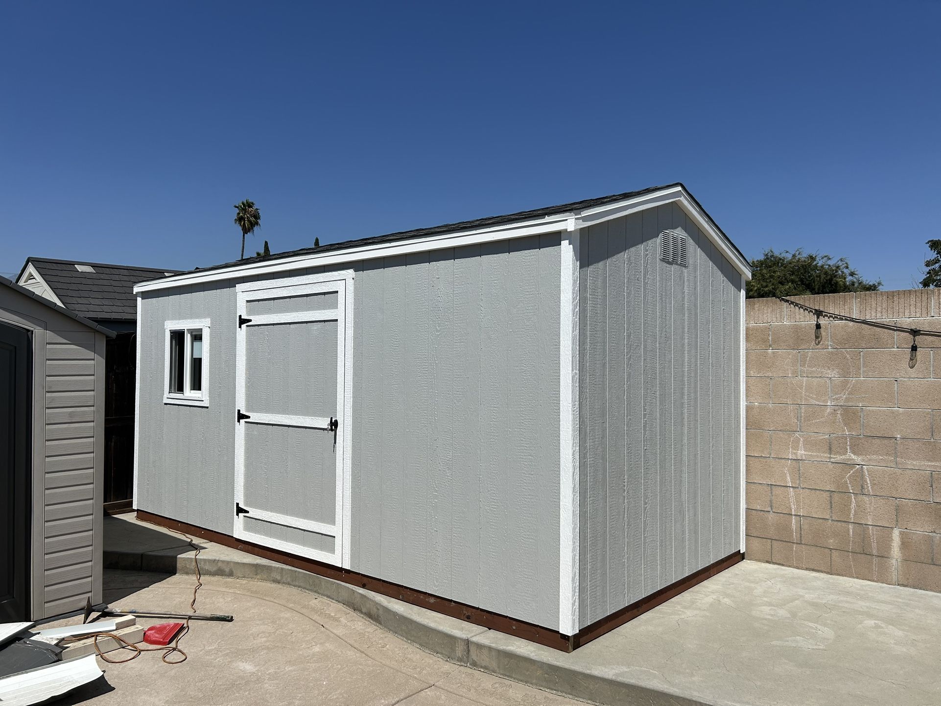 Shed 8x15x10H Shed Storage