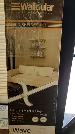 3 shelf wall Mount