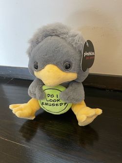 Punchkins Pet Peeves “Do I Look Emused?” Emu Plush – New With Tag