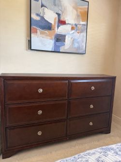 6 Drawer-Wooden Dresser