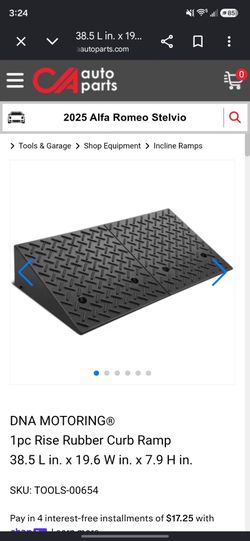 Rubber Curb ramp