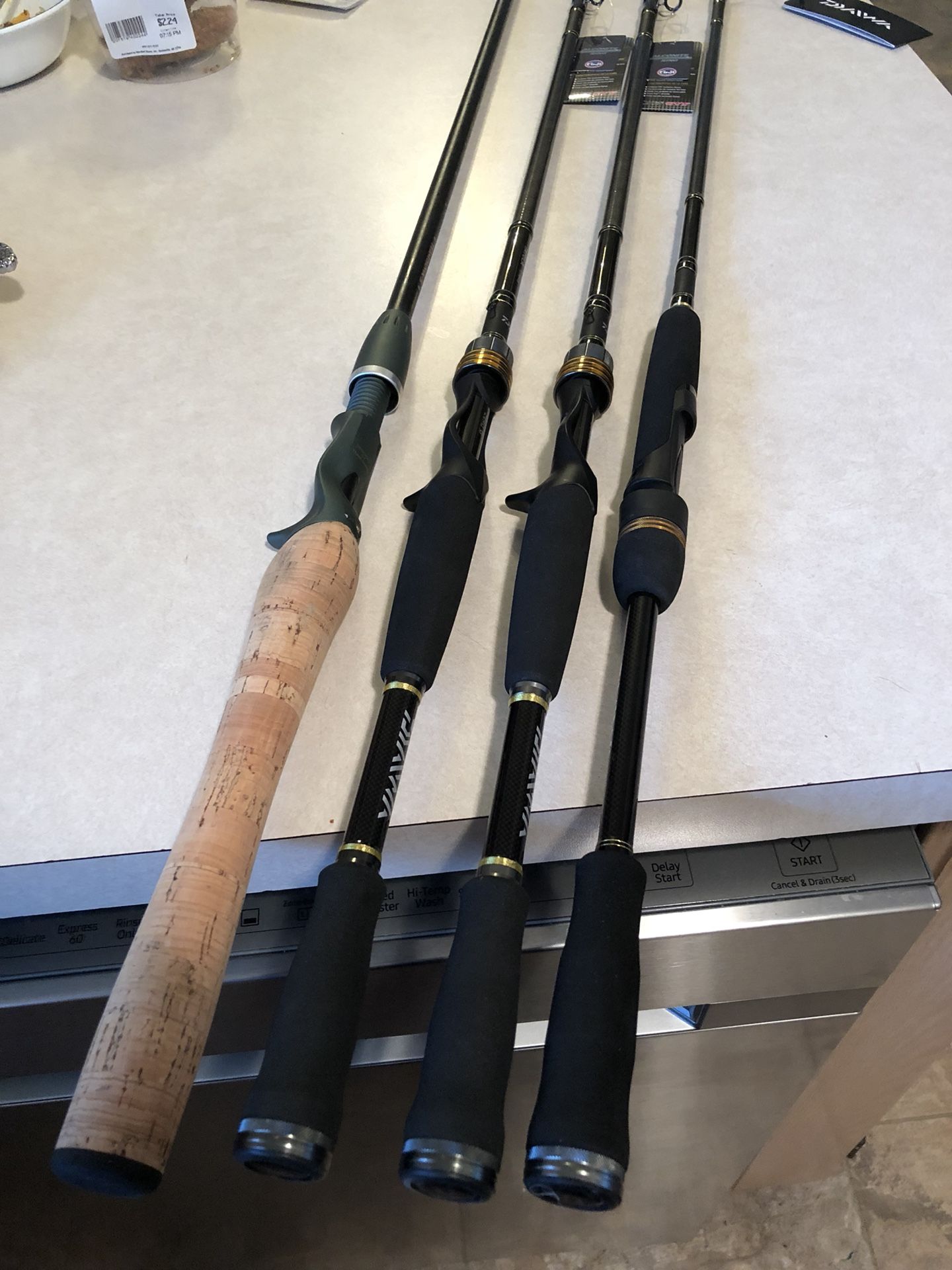 Daiwa Tatula/ Team Daiwa-S Bass Rods