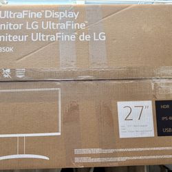 LG 27” Ultra Fine Computer Monitor New