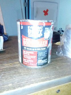 Bondo filler for cars almost full
