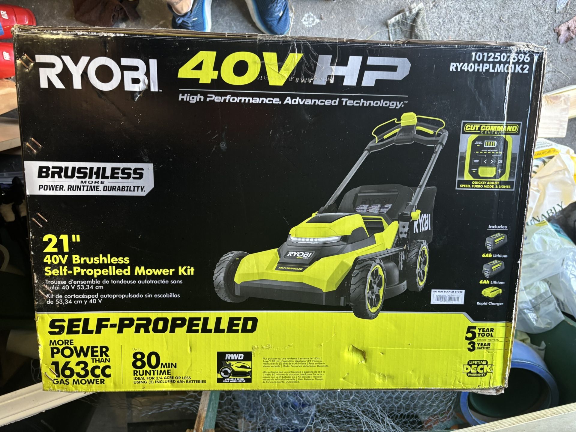 🎁NEW Ryobi Self-Propelled Lawn Mower Kit (Unopened Box)!