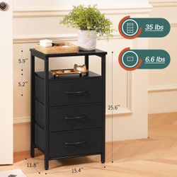 Night Stand With Charging Station