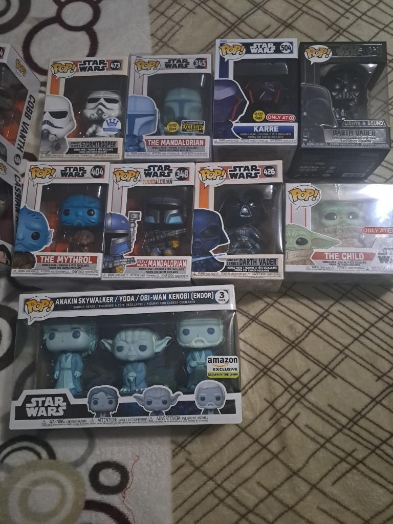 Different character Pops 