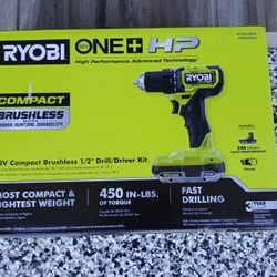 DRILL SET RYOBI 