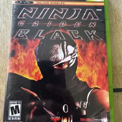 Ninja Gaiden Black For Xbox In Perfect Condition For Sale 