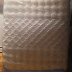 Brand NEW! Queen RX SAATVA MATTRESS/ Milan Bed Frame (Taupe)