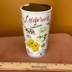 STARBUCKS CALIFORNIA CERAMIC TUMBLER, GREAT GIFT (SALE)