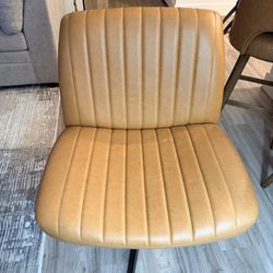 Swivel Wide Brown Office Chair - Used In Great Condition 