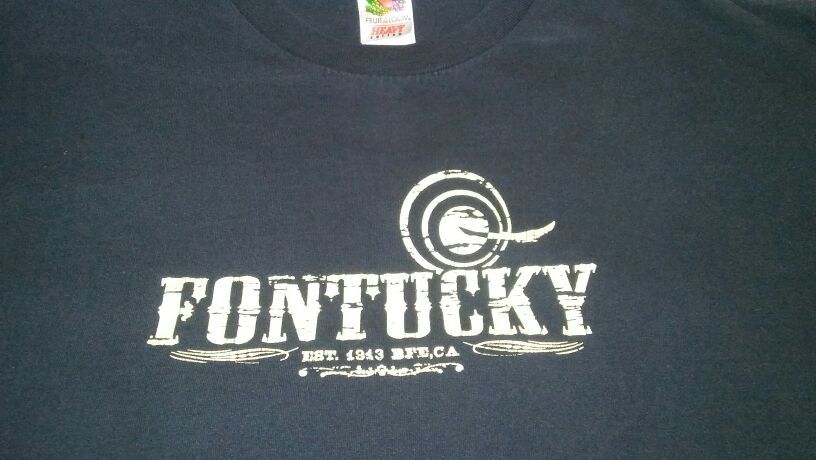 Fontucky T-shirt!!!!$10.00