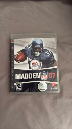 PLAYSTATION 3 MADDEN NFL 07 VIDEO GAME