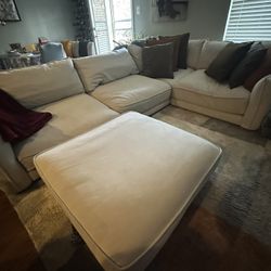 5 Piece Sectional - Super Comfortable- Scotch Guard