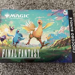 Magic: The Gathering Final Fantasy Chocobo Bundle NEW/SEALED