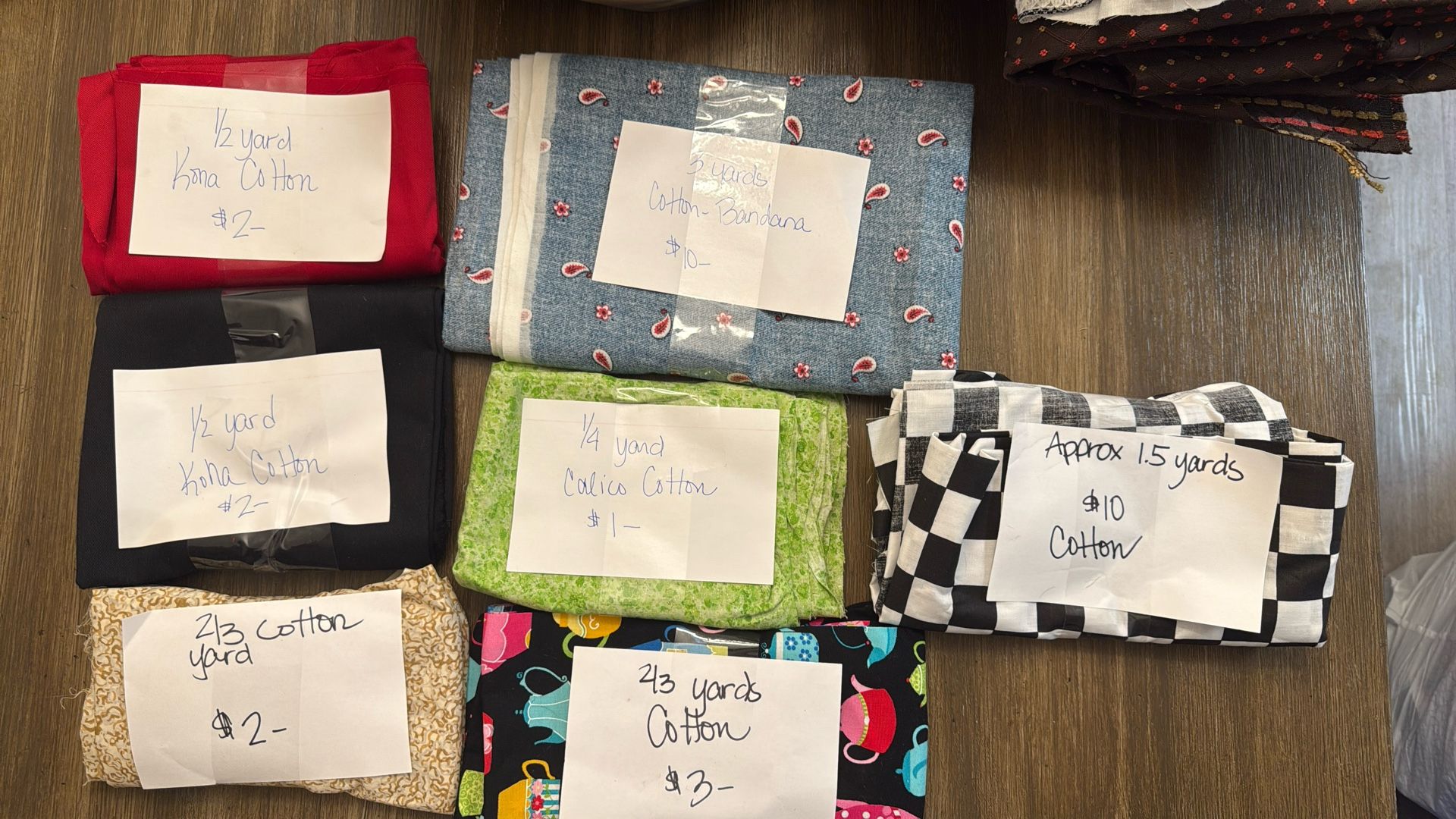 Cotton Remnant Fabric