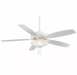 Minka-Aire Mojo Ceiling Fan - White - F522-WH
