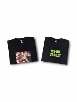 UT Uniqlo x Gundam Unicorn T-Shirt Anime 40th Anniv Gunpla Bandai shirt bundle