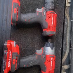Craftsman Impact Drill Combo