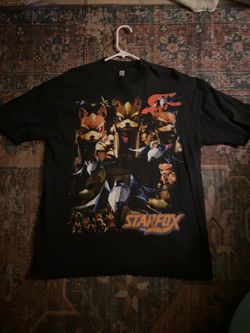 Star Fox tshirt Y2k