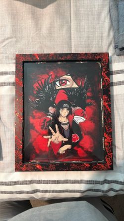 Itachi Uchiha Naruto Framed Anime Art Print