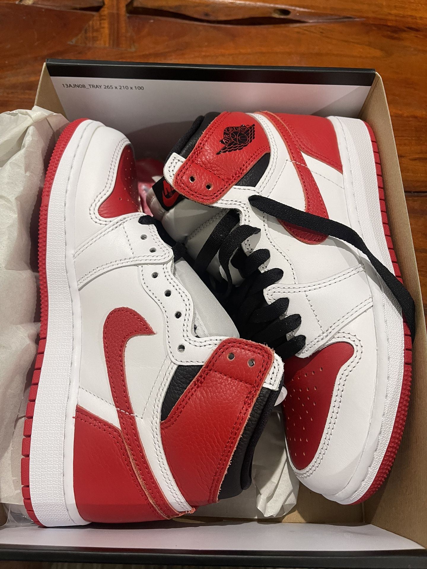 Jordan Retro High OG Heritage (GS) Size