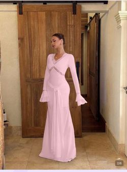 Brand new maxi dress pink size large