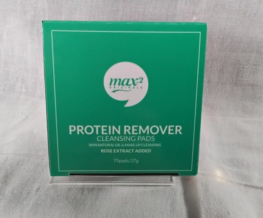 Max2 Originals Protein Remover Cleansing Pads with Rose Extract 75 Pads
