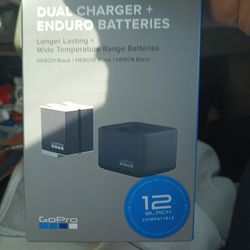 GoPro Dual Charger+ 2 Enduro Batteries