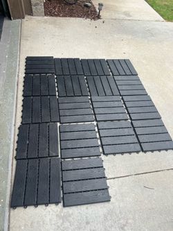 Plastic flooring 49” by 60”